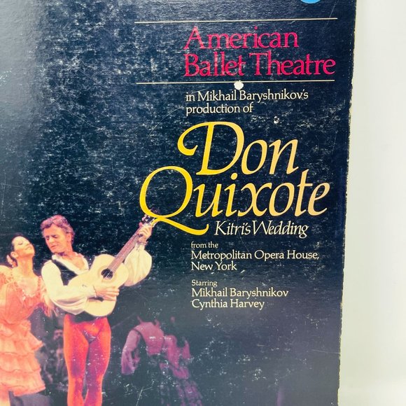 Laserdisc Don Quixote Ballet Kitri's‎ Wedding American Ballet Theatre SM078-0011 - Picture 2 of 14